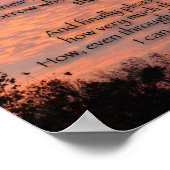 アルツハイマー病の祈りの言葉 ポスター (角)