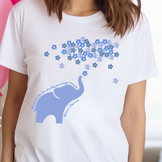 アルツハイマー病の認知症支援の贈り物を思い出して Tシャツ