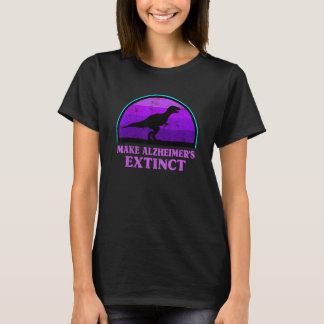 アルツハイマー病を絶滅させたトレックス認識度キ Tシャツ