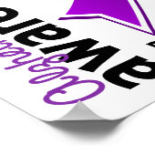 アルツハイマー病認識度5 ポスター (角)