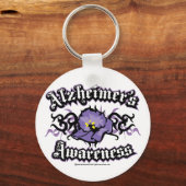 アルツハイマー病 キーホルダー (正面)