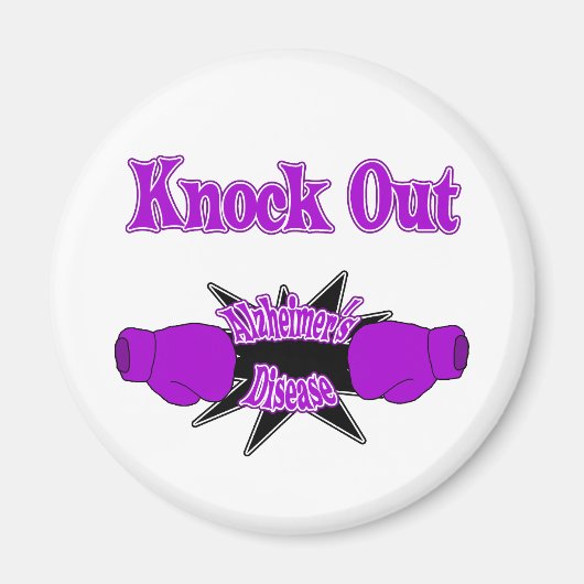 アルツハイマー病 マグネット (正面)