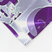 アルツハイマー認識度ゾウ フリースブランケット (角)