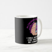 アルツハイマー認識度 |誰のために覚えている コーヒーマグカップ (正面右)