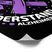 アルツハイマー's認識度エンドAlz Love Support Alz ポスター (角)