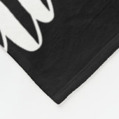 アルツハイマー's認識度認知症レインボーバターフ フリースブランケット (角)