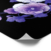 アルツハイムパープルフローラパンジーアルツハイマー'ズアワル ポスター (角)