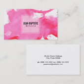 アルティスト | 水彩画 名刺 (正面/裏面)