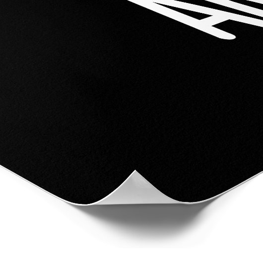 アルティチョークおもしろいベジアーティチョークプンダークBG ポスター (角)