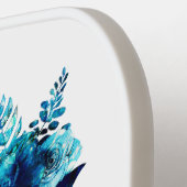 アルティックキツネドリームキャッチャーアイスブルーフローラ ピックルボールラケット (左詳細)