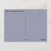 アルティプラノ・ボリビアで雨 ポストカード (裏面)