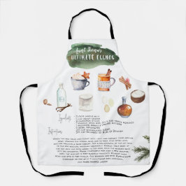 アルティメイト手作りエグノグ|レシピ継織機 エプロン