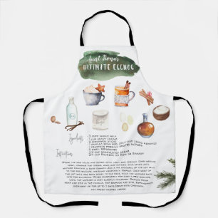 アルティメイト手作りエグノグ レシピ継織機 エプロン