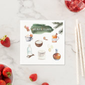 アルティメットエグノグレシピ |ホリデーパーティー スタンダードカクテルナプキン (インサイチュ)