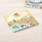 アルティメットサニーカリフォルニア紙コースター ペーパーコースター (アングル)