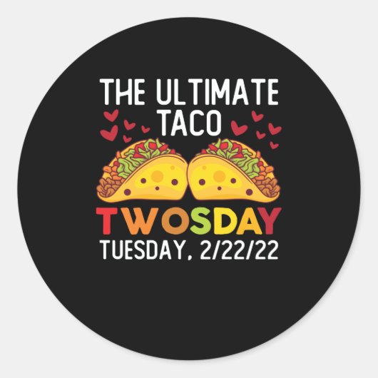 アルティメットタコTwosday 2月2/22/22 ラウンドシール (正面)