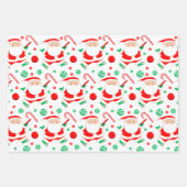 アルティメットフリスビーホリデーギフトラッピング紙 ラッピングペーパーシート (正面3)