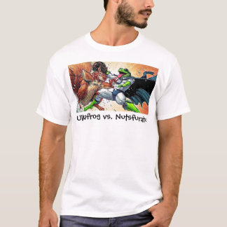 アルティメットフロッグ vs. ナッツフラトゥ tシャツ