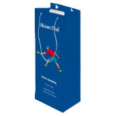 アルティメット フリスビー ワインギフトバッグ (裏面アングル)