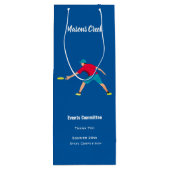 アルティメット フリスビー ワインギフトバッグ (裏面)