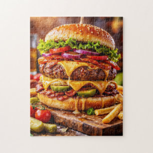 アルティメット ロードド チーズバーガー ジグソーパズル