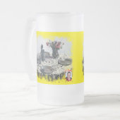 アルテサニア フロストグラスビールジョッキ (正面左)