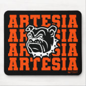アルテシアブルドッグ伝統マウスパッド マウスパッド (正面)