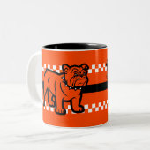 アルテシア・ブルドッグ「ビッグドッグ」 ツートーンマグカップ (正面左)