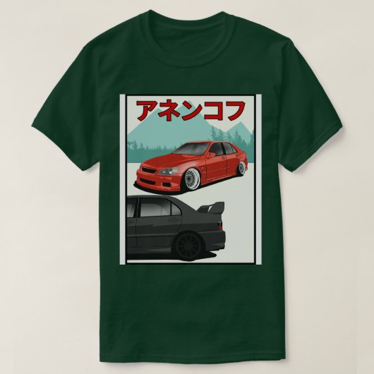 アルテッツァVS EVO Tシャツ (デザイン正面)