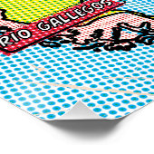 アルテポップ・アートのル図解入りの、写真付きの・アルゼンチン ポスター (コーナー)