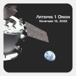 アルテミオリオン宇宙船ブルーマーブル スクエアシール