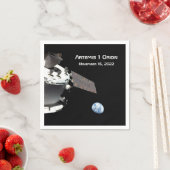 アルテミオリオン宇宙船ブルーマーブル スタンダードカクテルナプキン (インサイチュ)