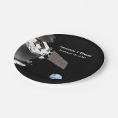 アルテミオリオン宇宙船ブルーマーブル ペーパープレート (アングル)