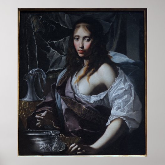 アルテミシアが飲み始める ポスター (正面)