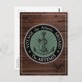 アルテミスのはがきに乗って航海 ポストカード (正面/裏面)