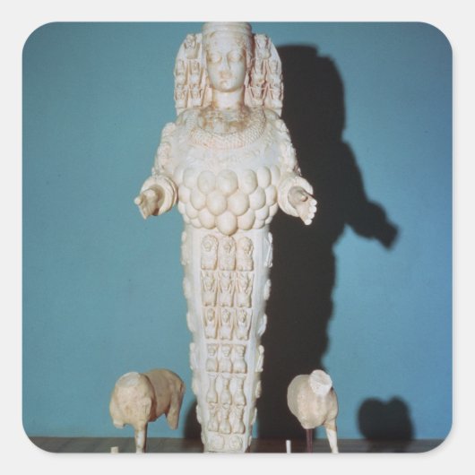 アルテミス像と狩り犬, c.AD 135-75 スクエアシール (正面)
