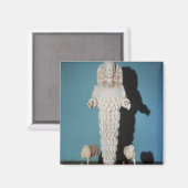 アルテミス像と狩り犬， c.AD 135-75 マグネット (正面/裏面)