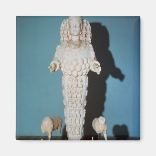 アルテミス像と狩り犬， c.AD 135-75 マグネット (正面)