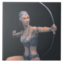 アルテミス彫刻陶磁器タイル タイル