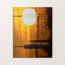 アルテミス月ロケット夜明け ジグソーパズル