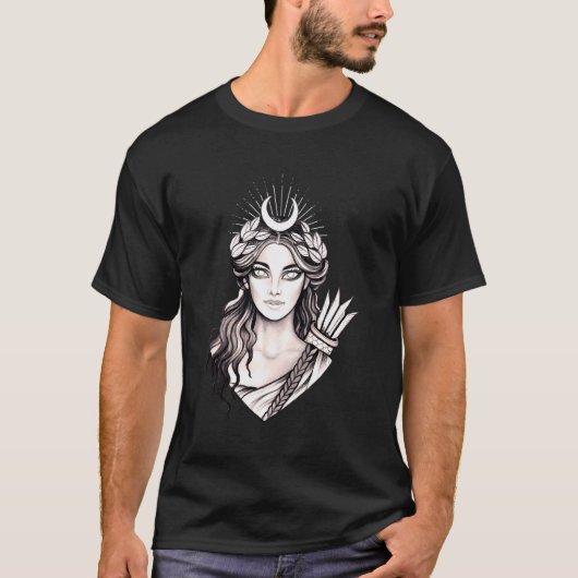 アルテミス狩り女神 – ギリシャ神話古代Gre Tシャツ (正面)
