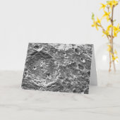 アルテミス1月ミッション月像 カード (黄色い花)