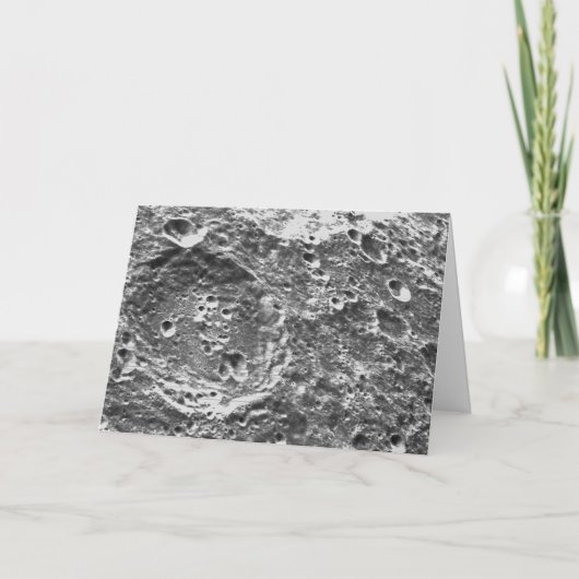 アルテミス1月ミッション月像 カード (正面)