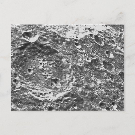 アルテミス1月ミッション月像 ポストカード (正面)