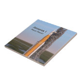 アルテミス1月ロケットをパッドに タイル (側面)