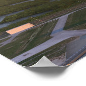 アルテミス1月ロケットをパッドに ポスター (角)