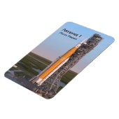 アルテミス1月ロケットをパッドに マグネット (左側)