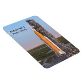 アルテミス1月ロケットをパッドに マグネット (右側)