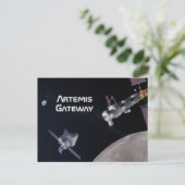 アルテミス オリオン SLS 月ミッション ポストカード (スタンド正面)