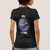 アルテミス - 私の故郷Tシャツ Tシャツ (裏面)